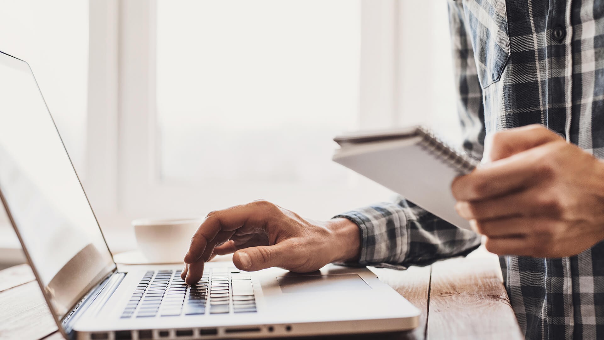 Person performing an online search of the Register of Judgments