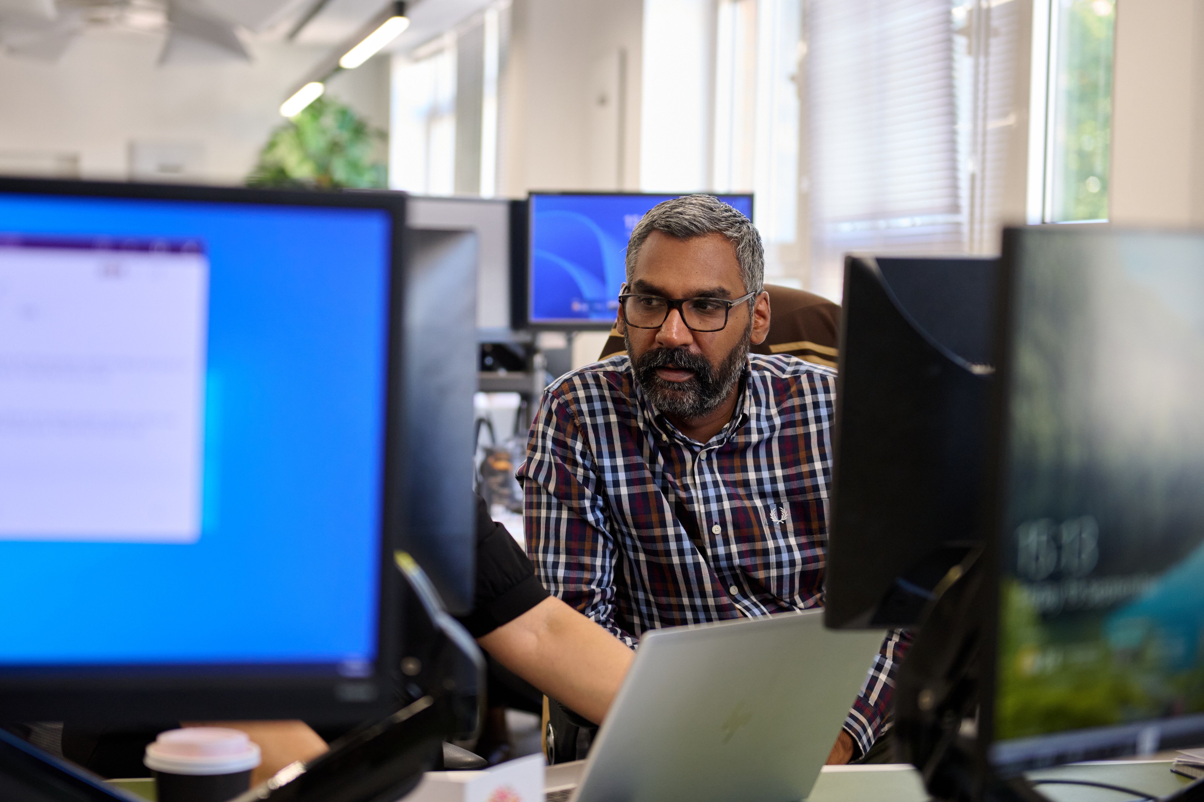 Data visualisation dashboard showing judgment records and analytics